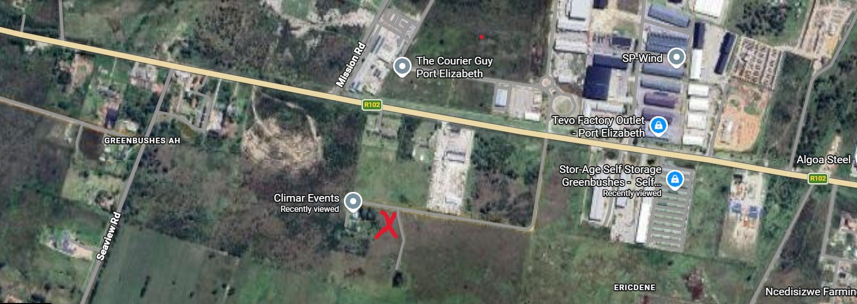 Vacant Land for sale in Greenbushes, Port Elizabeth, 27478 m²