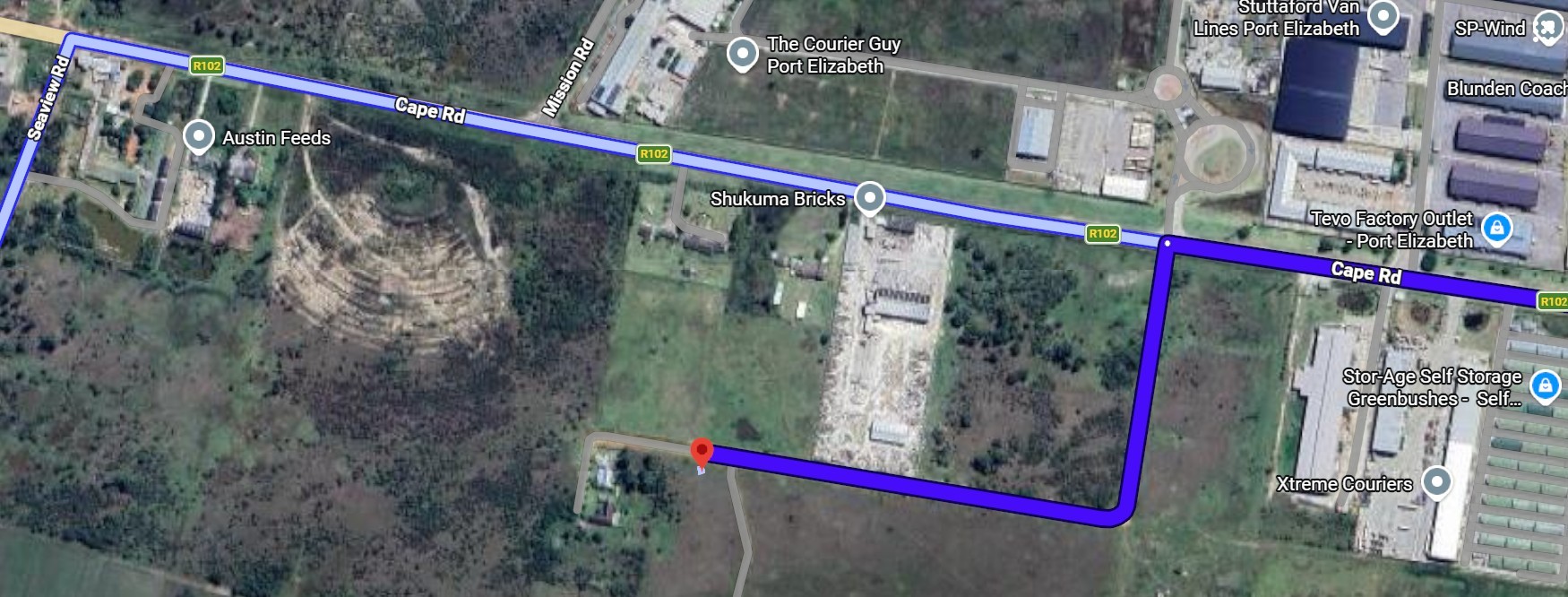 Vacant Land for sale in Greenbushes, Port Elizabeth, 27478 m²