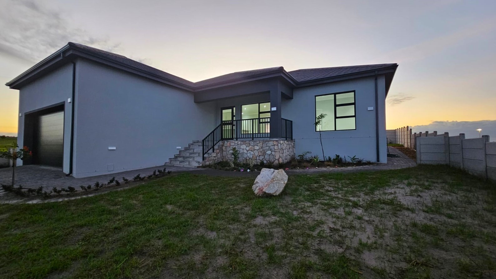 New -built in brand new development.