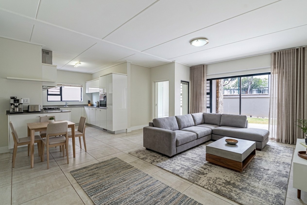 Stylish 3 Bed - 2 Bath Ground Floor Apartment for Sale in The Polofields, Waterfall, Midrand