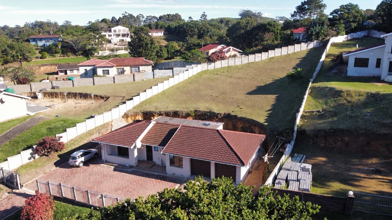 Neat Three Bedroom Family Home with Building Plans on a Spacious 1,485m² Stand