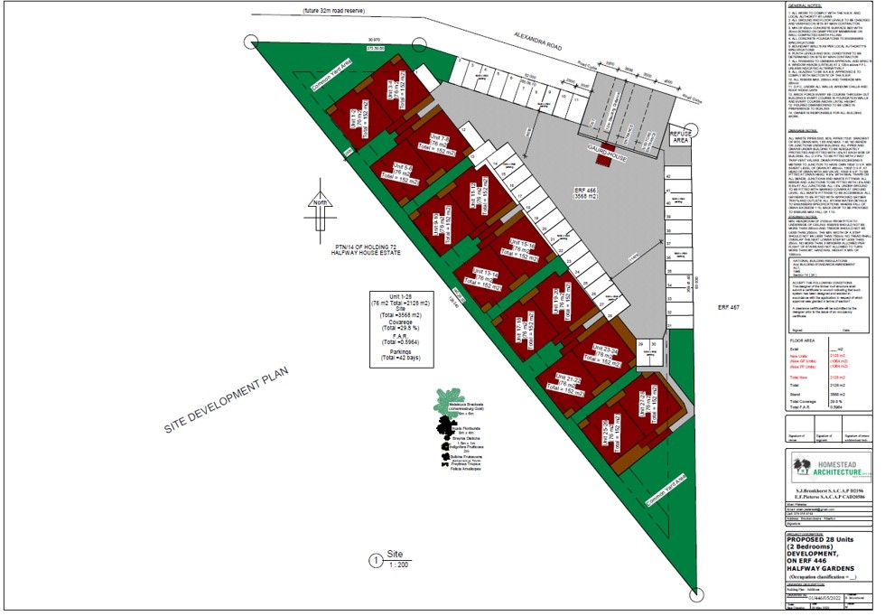 Land available in Halfway Gardens