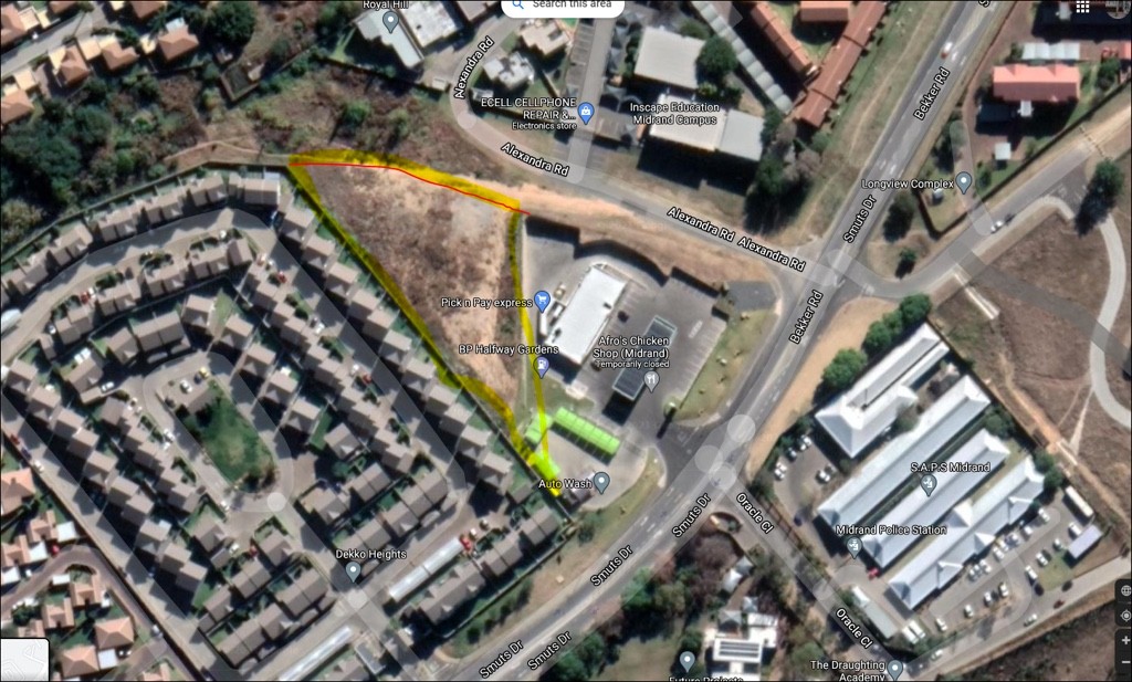 Land available in Halfway Gardens