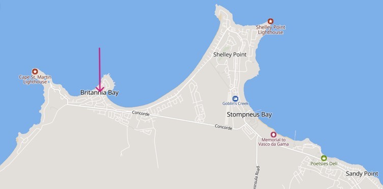 Vacant Land close to beach access in old Britannia Bay, St Helena Bay