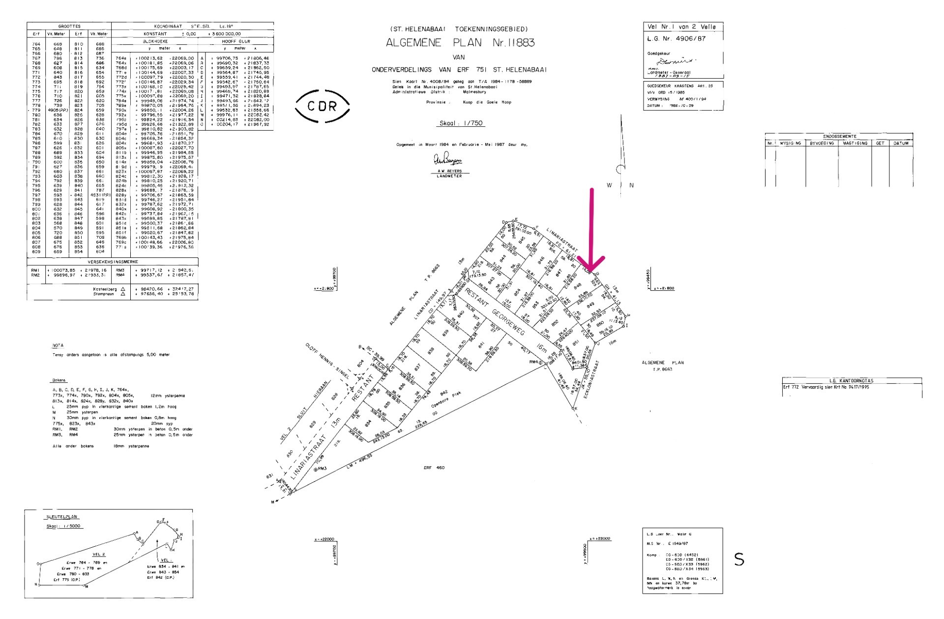 Vacant Land close to beach access in old Britannia Bay, St Helena Bay