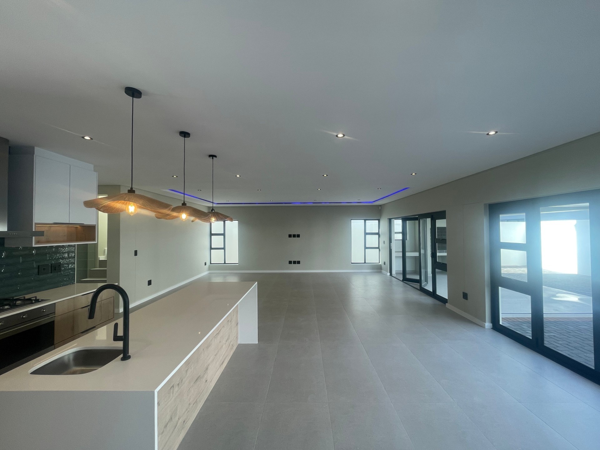 Modern Family Living in a Secure Enclave