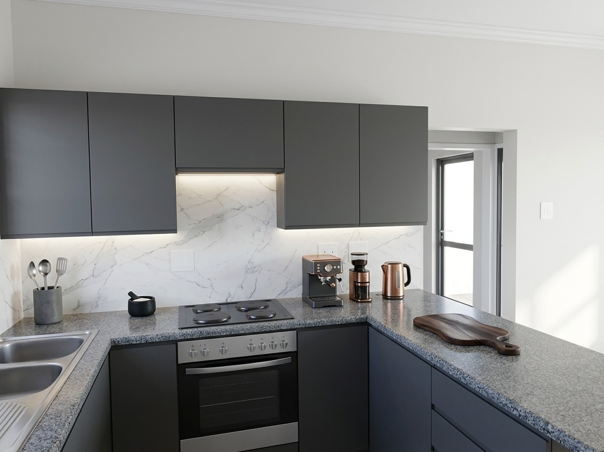 Life is good at the top with this stylish 2 bed 1 bath apartment for sale in Meredale