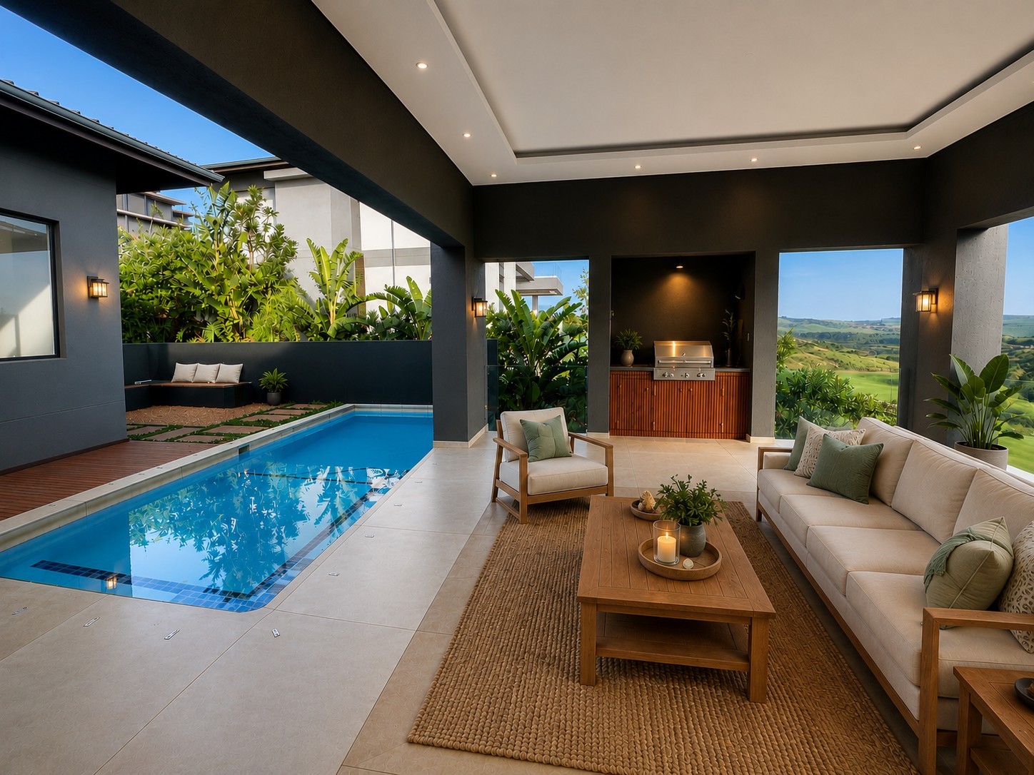 Contemporary Luxury Living with Panoramic Golf Course and Dam Views - No Transfer Duty