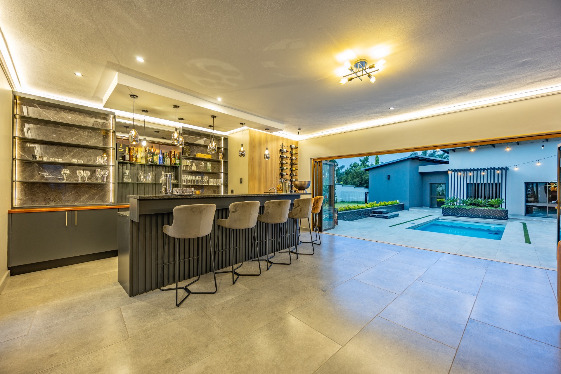 Modern Masterpiece with Designer Finishes, Private Flatlet and Exceptional Entertainment Spaces