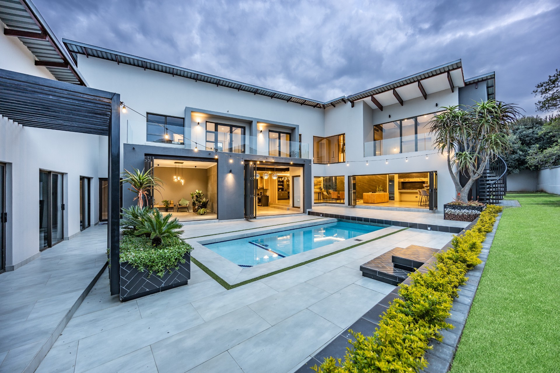 Modern Masterpiece with Designer Finishes, Private Flatlet and Exceptional Entertainment Spaces