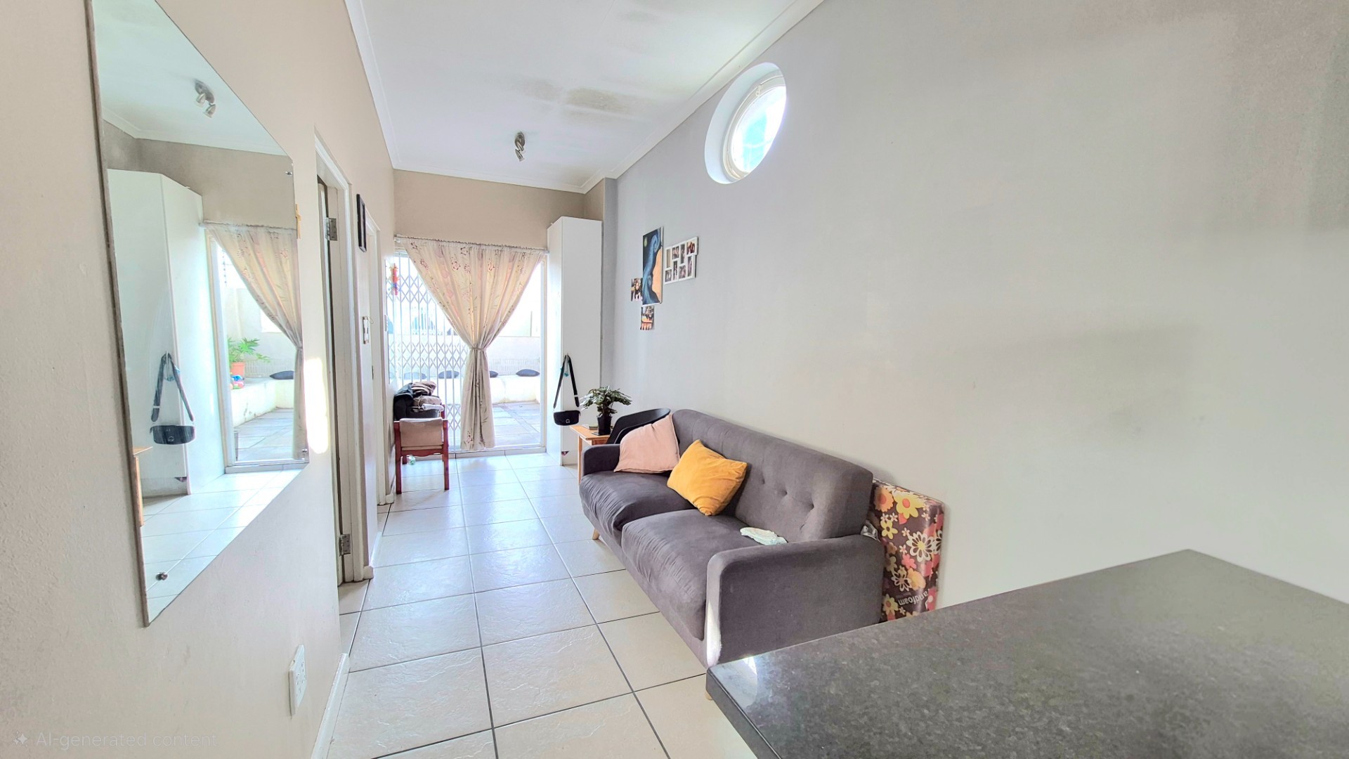 Unique 2 bedroom ground floor unit in Rosebank