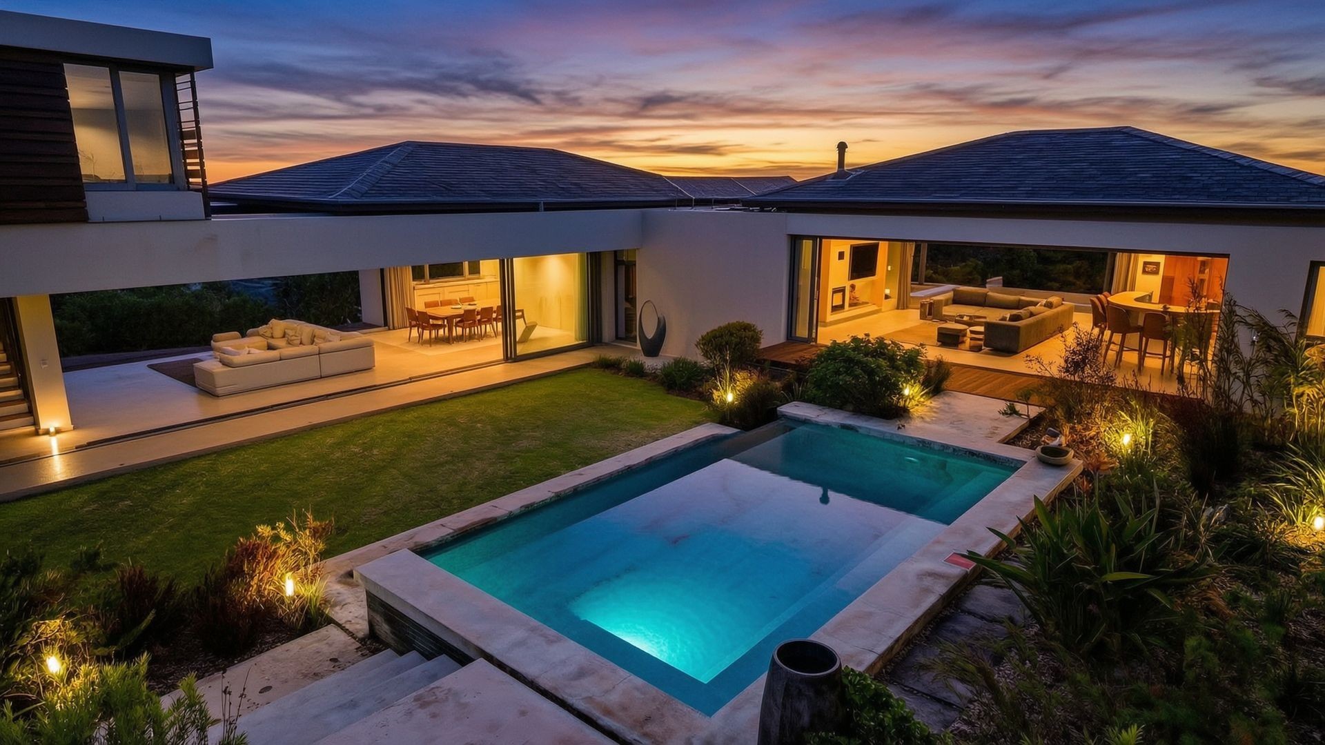 An Exceptional Contemporary Home in Prestigious Simola