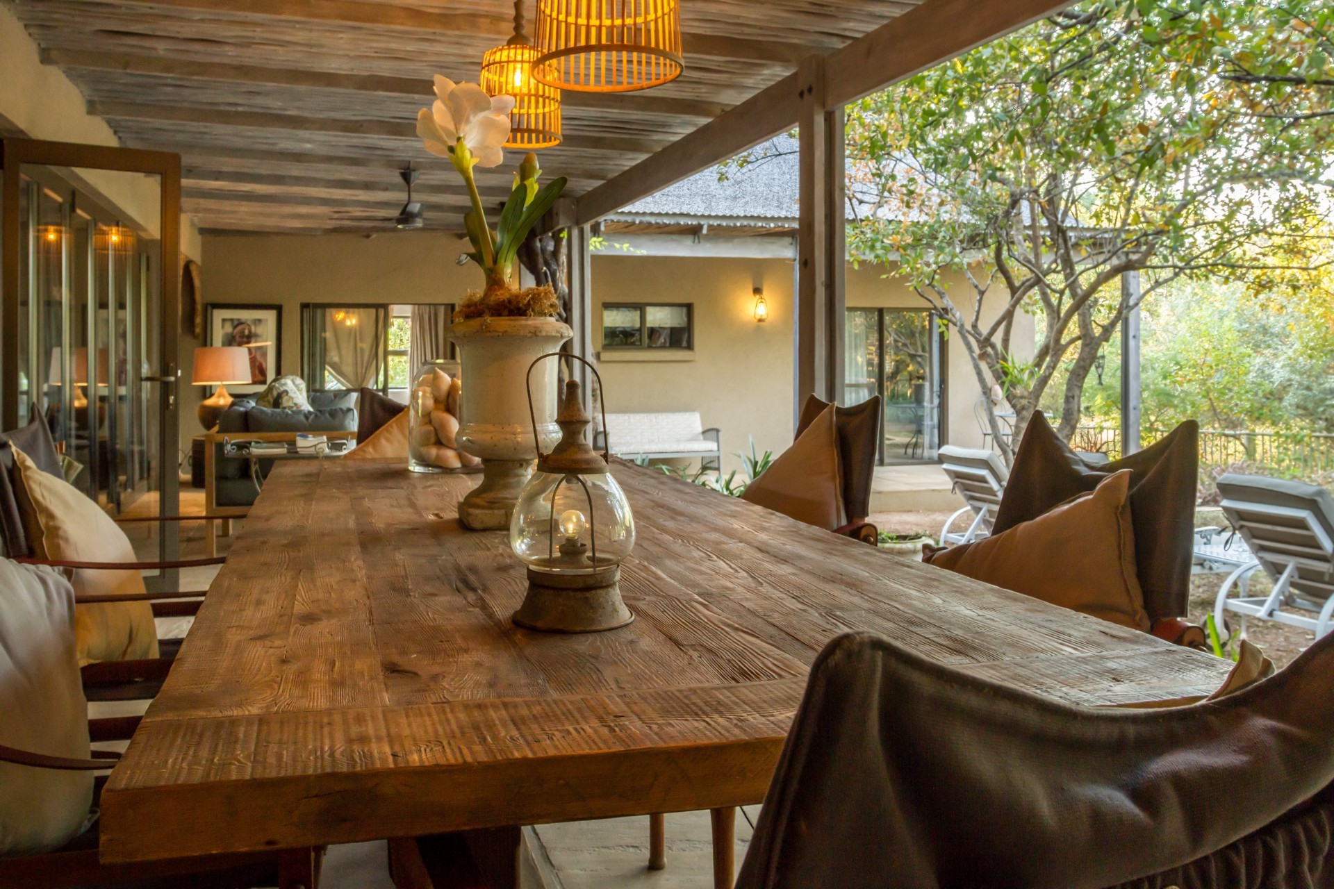Furnished Lodge-style home to rent in Wildlife Estate