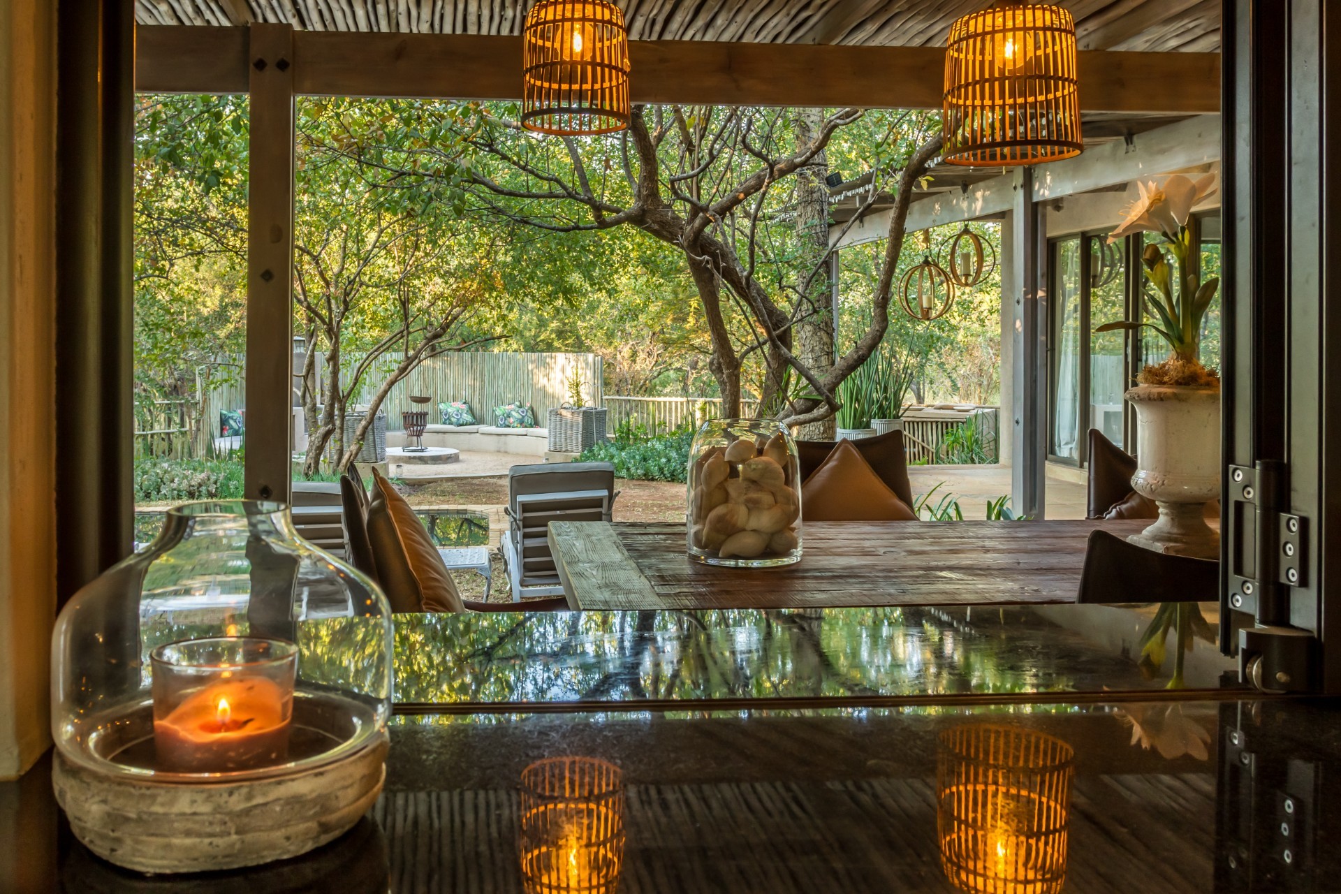Furnished Lodge-style home to rent in Wildlife Estate