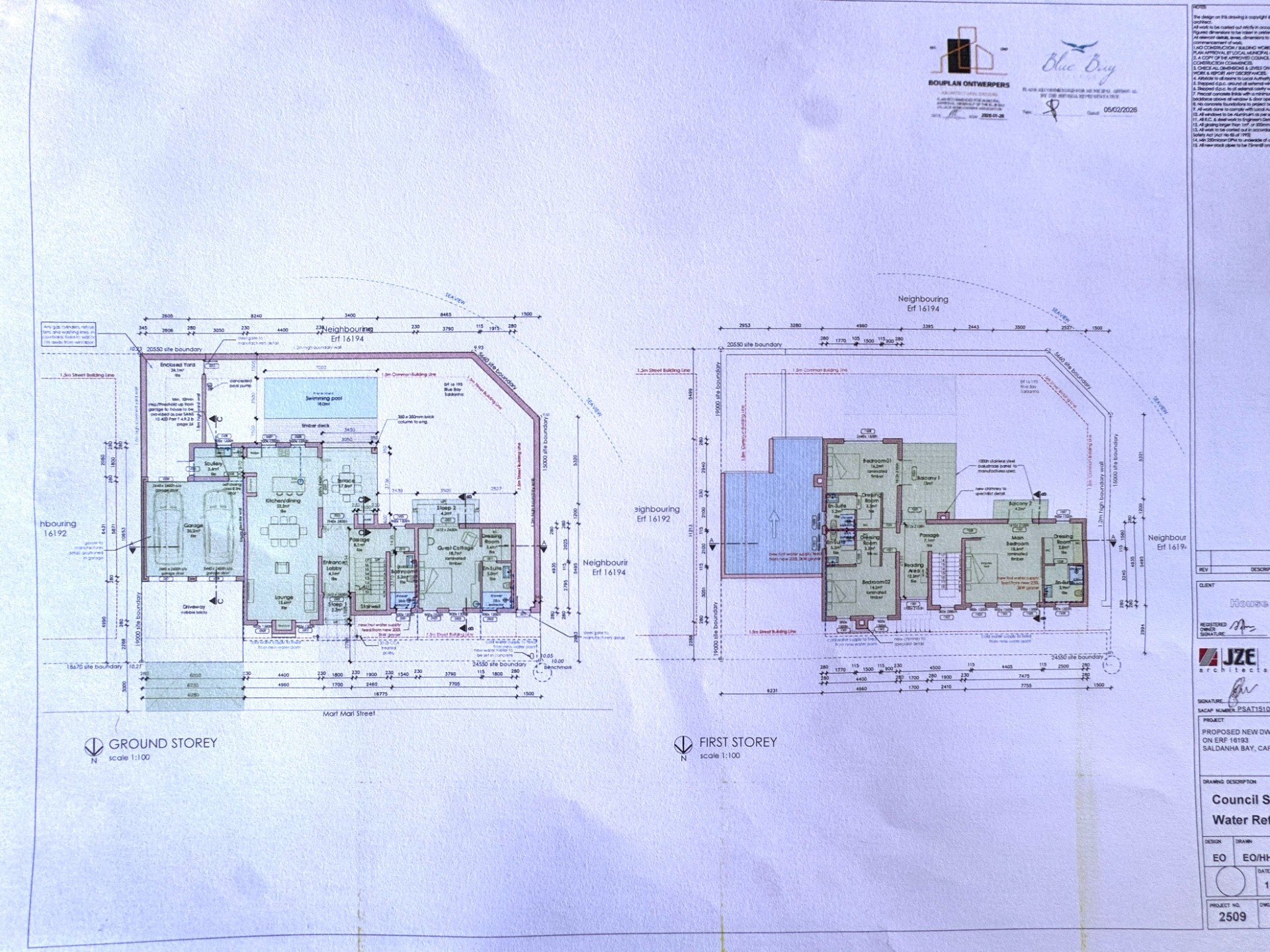 Vacant Land (Plot with Plan) For Sale in Bluewater Bay, Saldanha 5