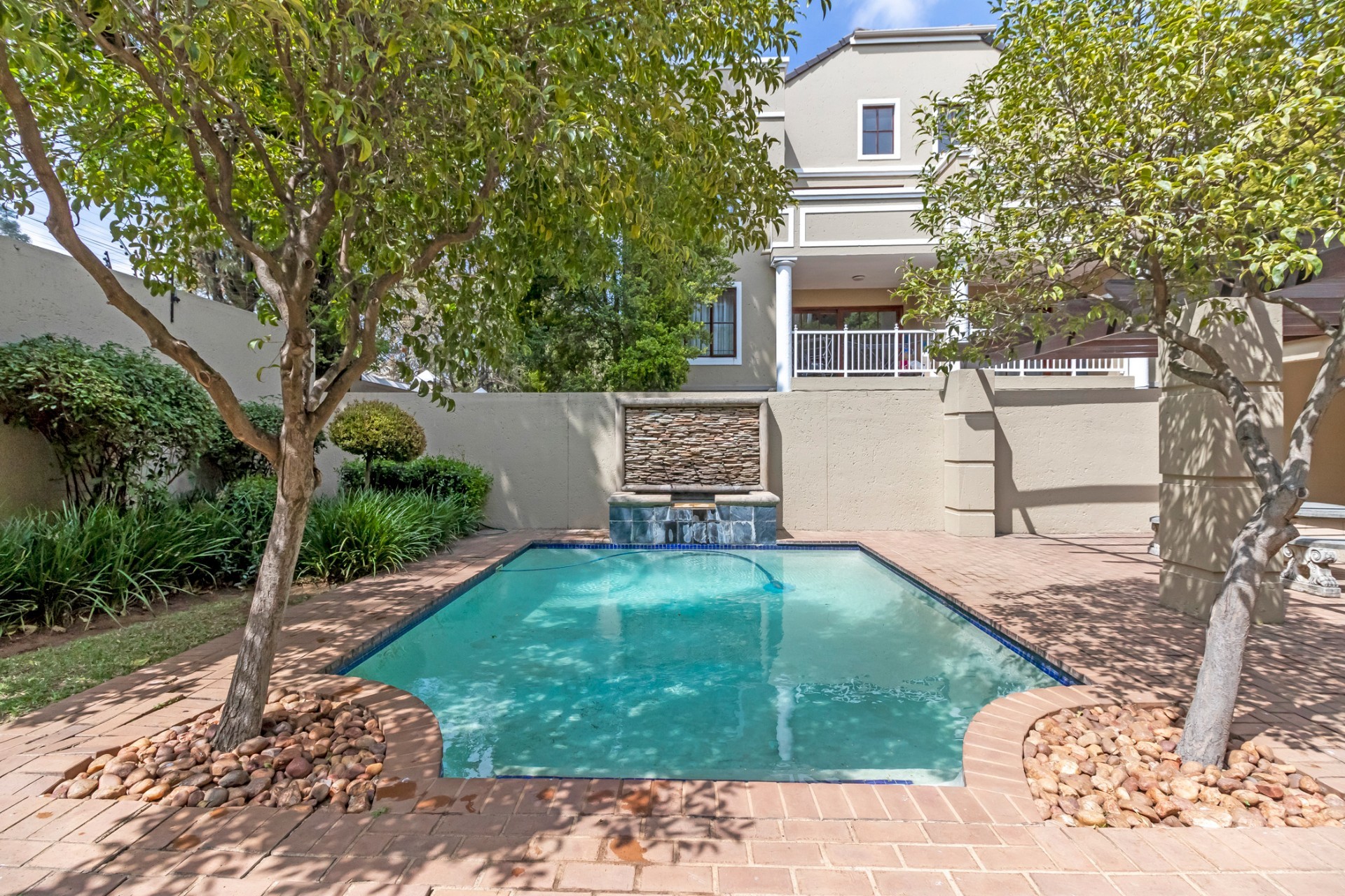 Spacious, two bedroom apartment with two balconies and communal pool