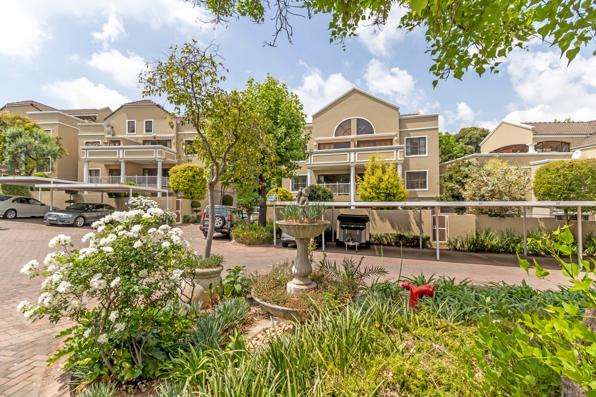 Spacious, two bedroom apartment with two balconies and communal pool