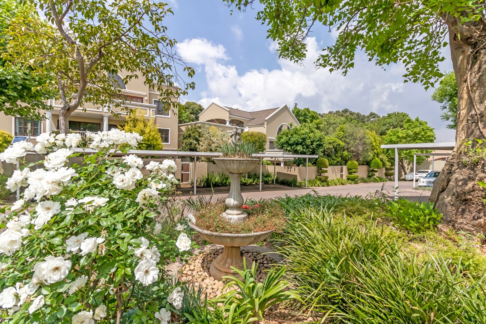 Spacious, two bedroom apartment with two balconies and communal pool