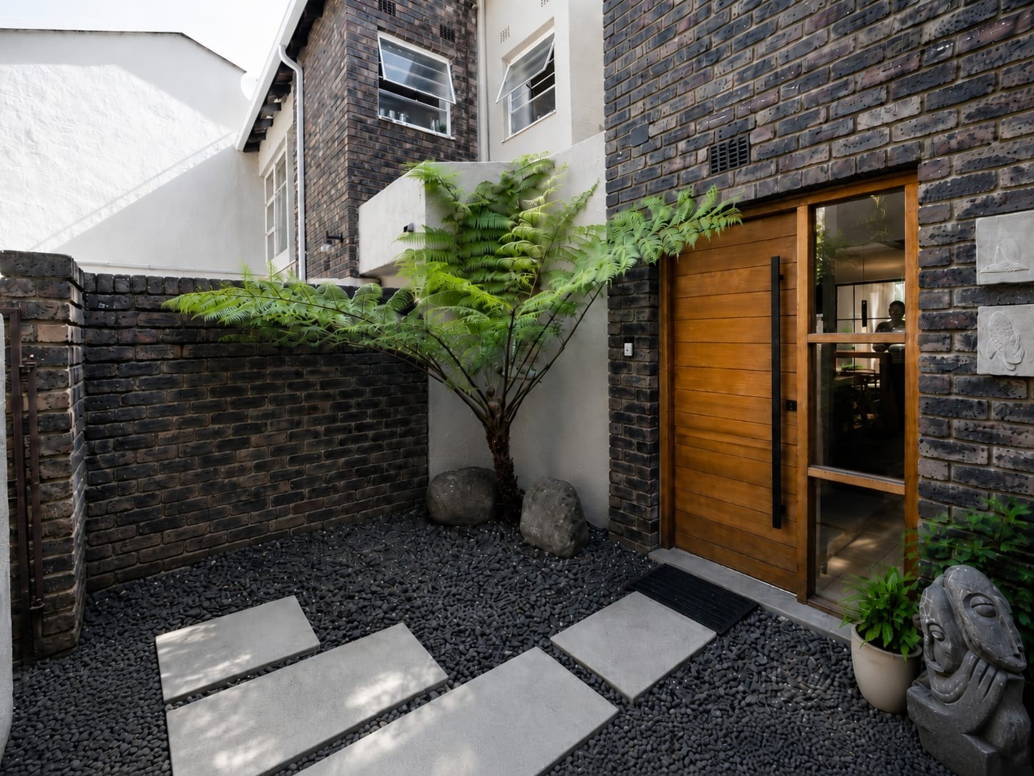 Modern Industrial Elegance With Back Up Water, Solar and Power In Boomed Enclosure