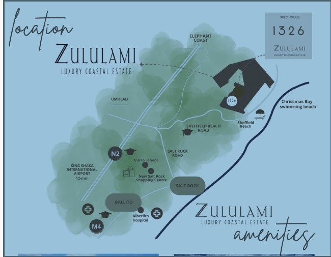 New Luxury Coastal Home in Zululami Estate