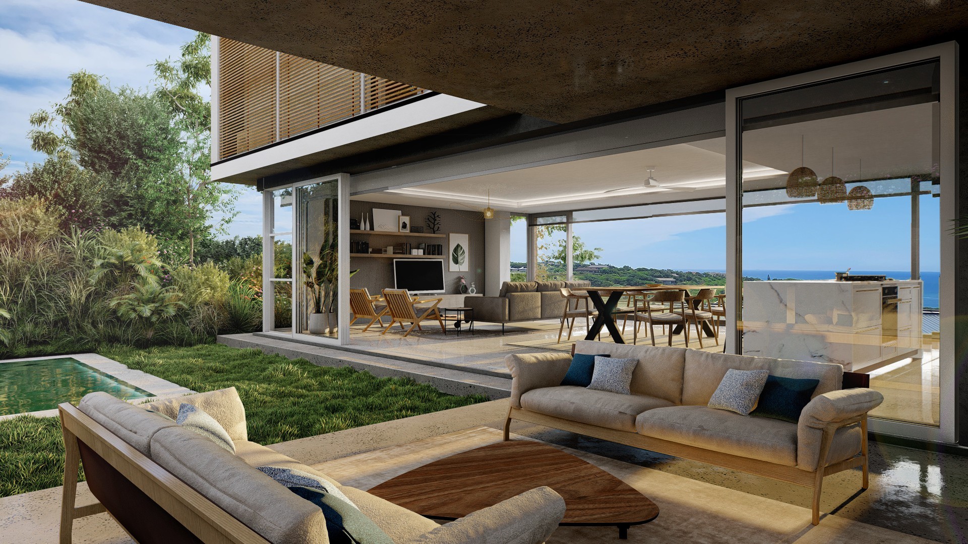New Luxury Coastal Home in Zululami Estate