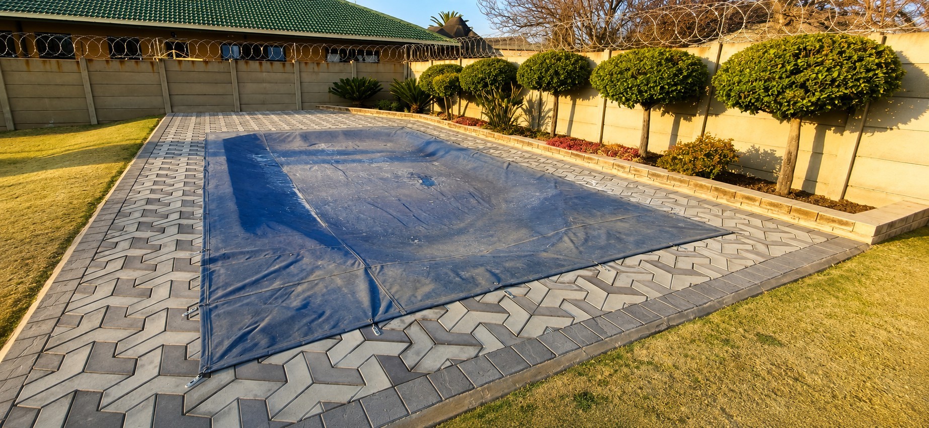 Secure, Spacious Family Home with a Sparkling Pool
