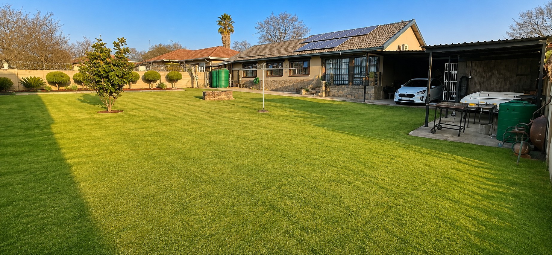 Secure, Spacious Family Home with a Sparkling Pool