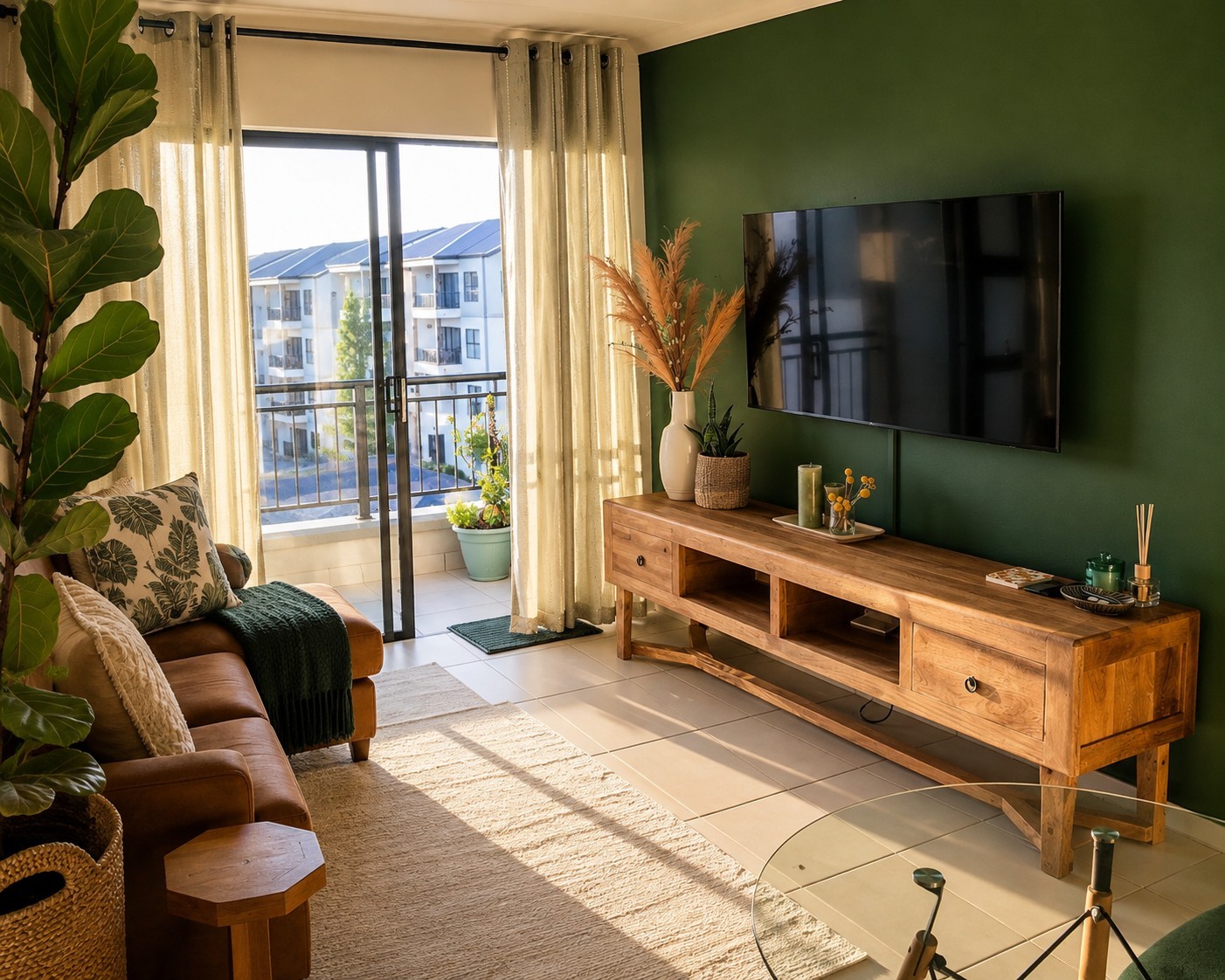 DESIRABLE TOP FLOOR 1 BEDROOM APARTMENT , THE JADE, PAARDEVLEI