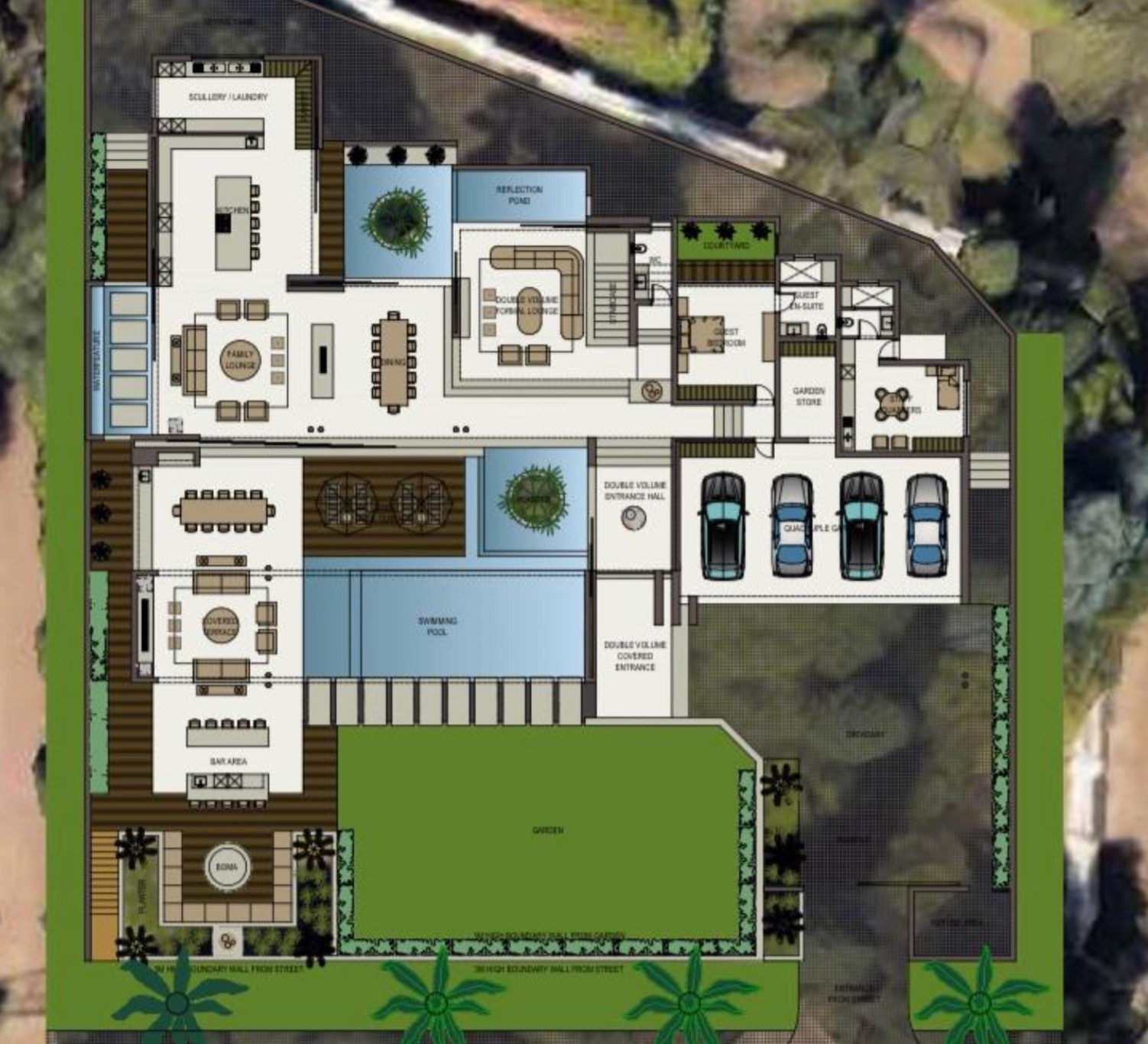 Vacant Land for sale in Waterkloof Ridge, Pretoria, 1689 m²