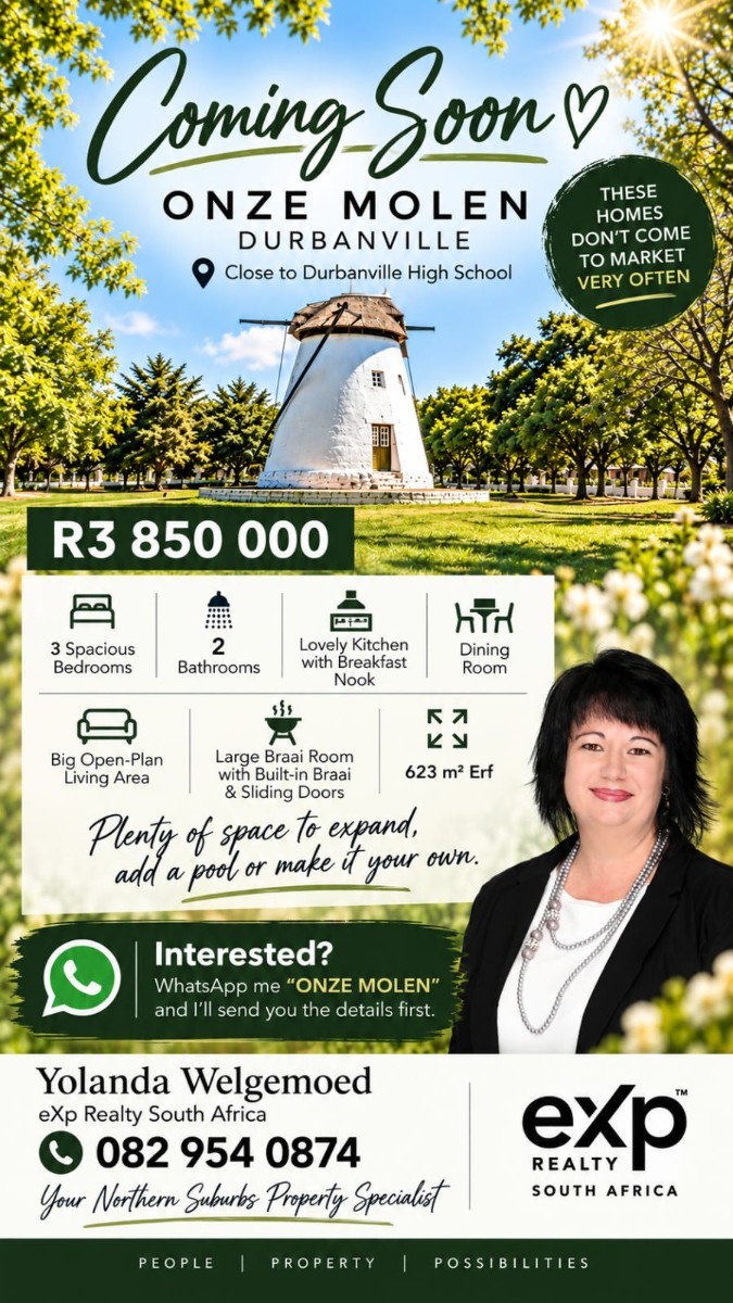 House for sale in Durbanville Central, Durbanville, 160 m²
