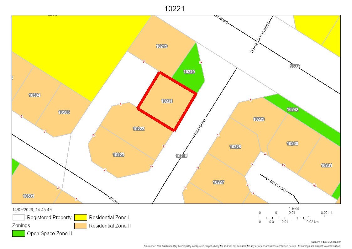 Vacant Land for sale in St Helena Bay, 290 m²