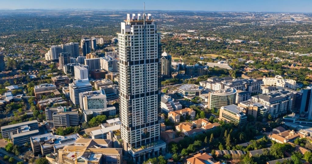 Apartment for rent in Sandown, Sandton, 6112 (6th floor), THE LEONARDO, 75 MAUDE, Sandown, Sandton, Gauteng, 110 m²