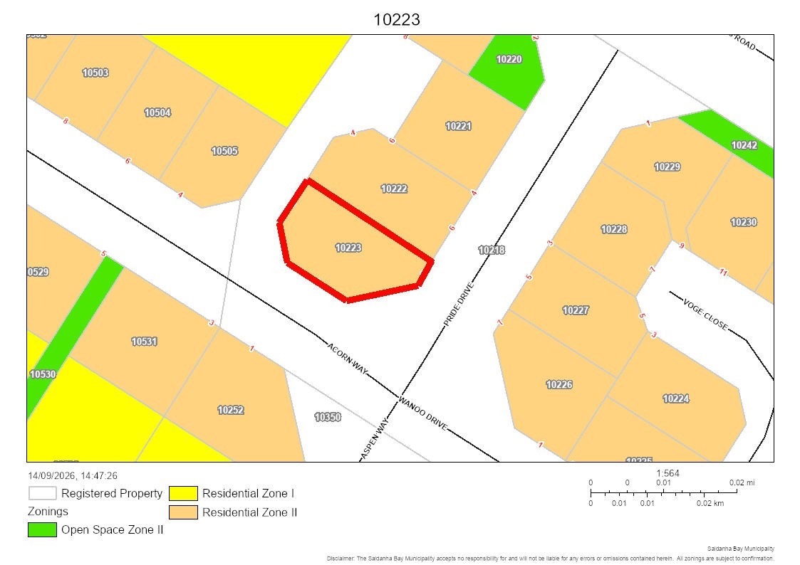 Vacant Land for sale in St Helena Views, St Helena Bay, 310 m²