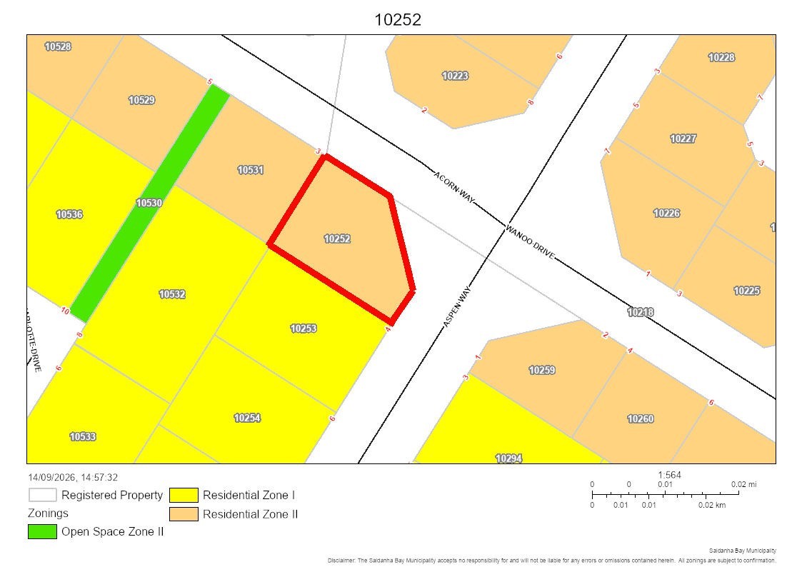 Vacant Land for sale in St Helena Views, St Helena Bay, 398 m²