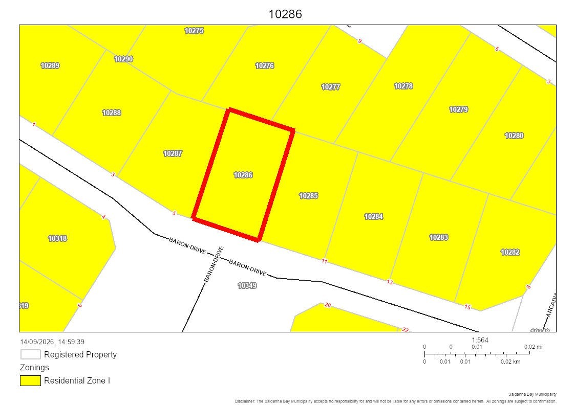 Vacant Land for sale in St Helena Views, St Helena Bay, 468 m²