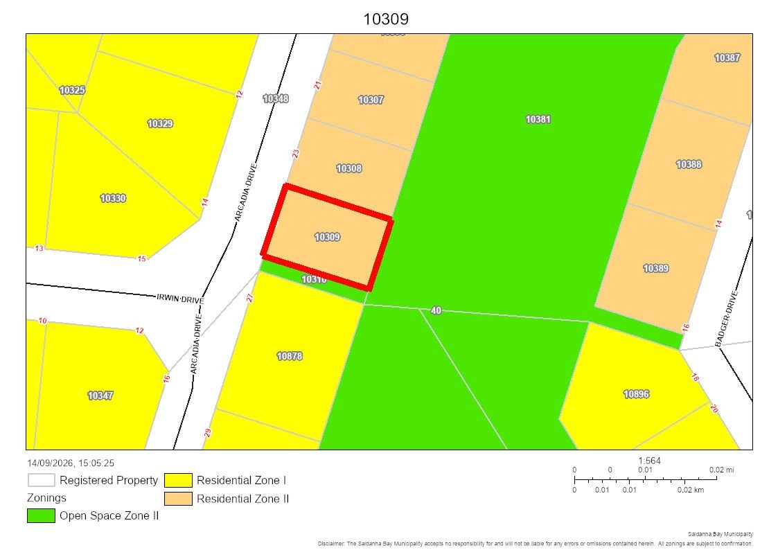 Vacant Land for sale in St Helena Views, St Helena Bay, 260 m²
