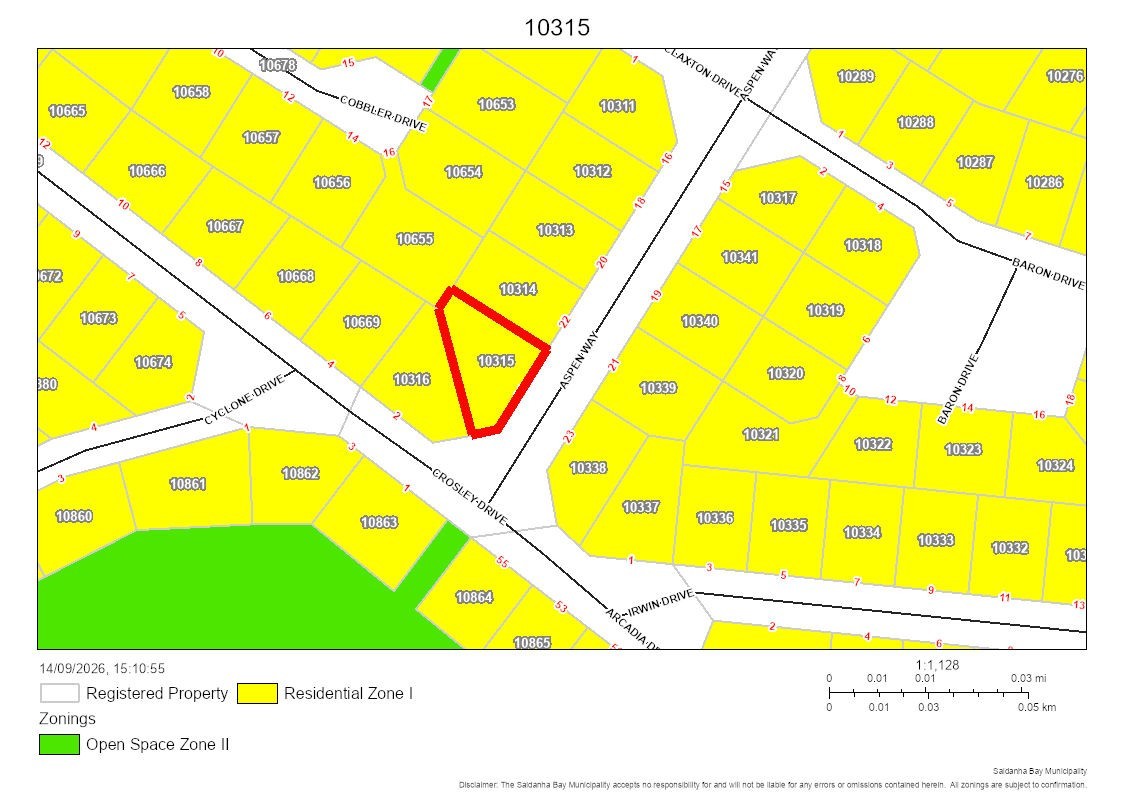 Vacant Land for sale in St Helena Views, St Helena Bay, 529 m²