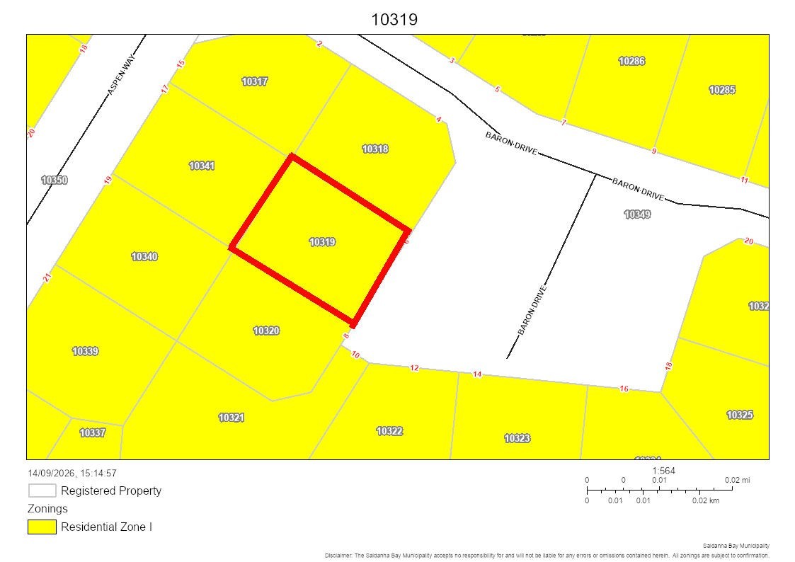 Vacant Land for sale in St Helena Views, St Helena Bay, 475 m²