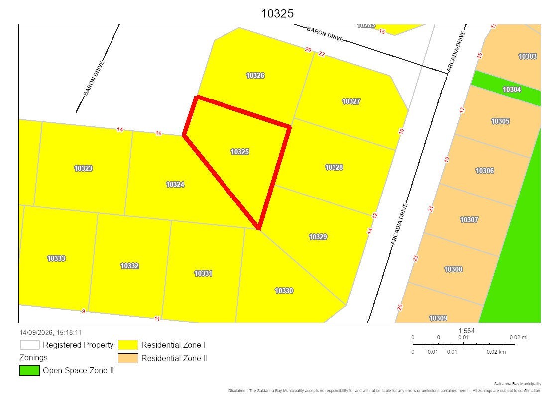 Vacant Land for sale in St Helena Views, St Helena Bay, 464 m²
