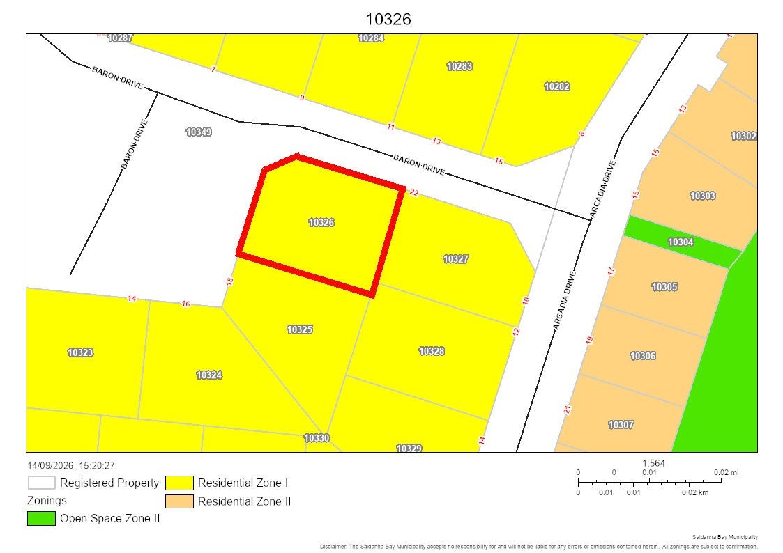 Vacant Land for sale in St Helena Views, St Helena Bay, 488 m²
