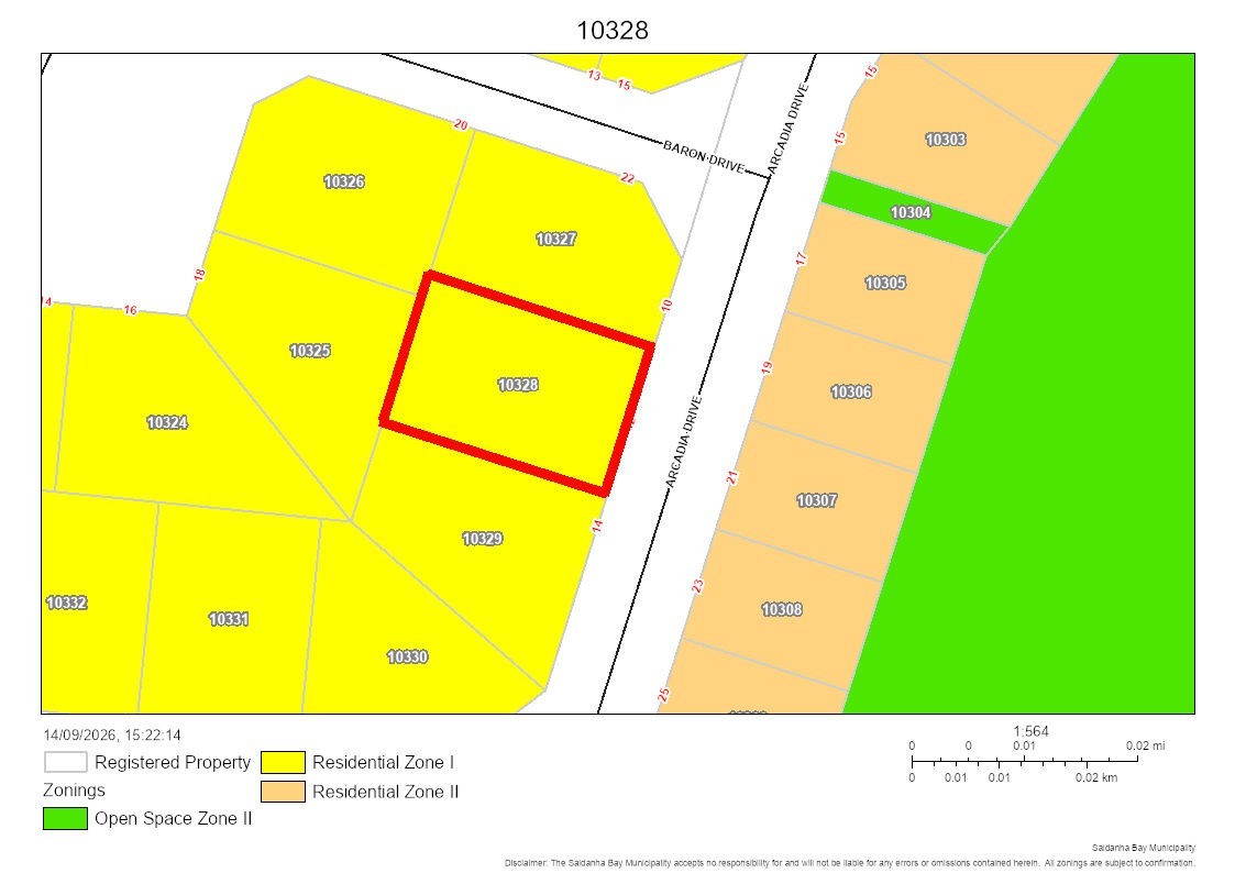 Vacant Land for sale in St Helena Views, St Helena Bay, 471 m²