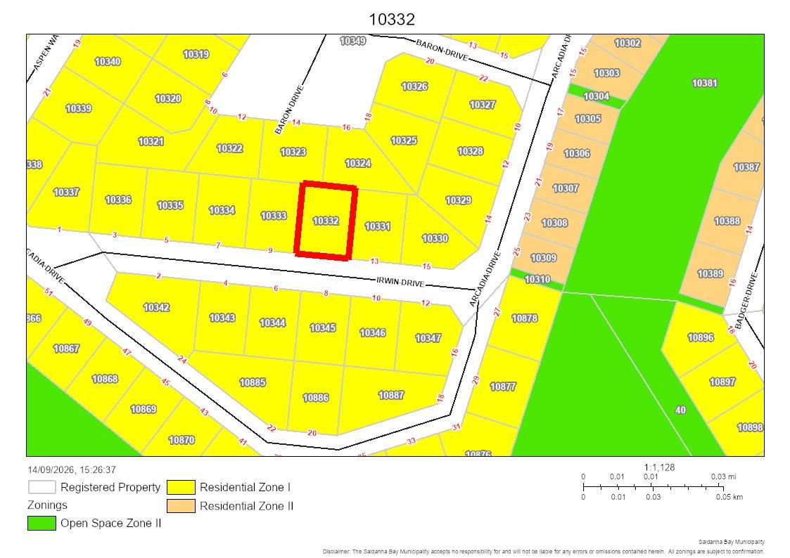 Vacant Land for sale in St Helena Views, St Helena Bay, 466 m²