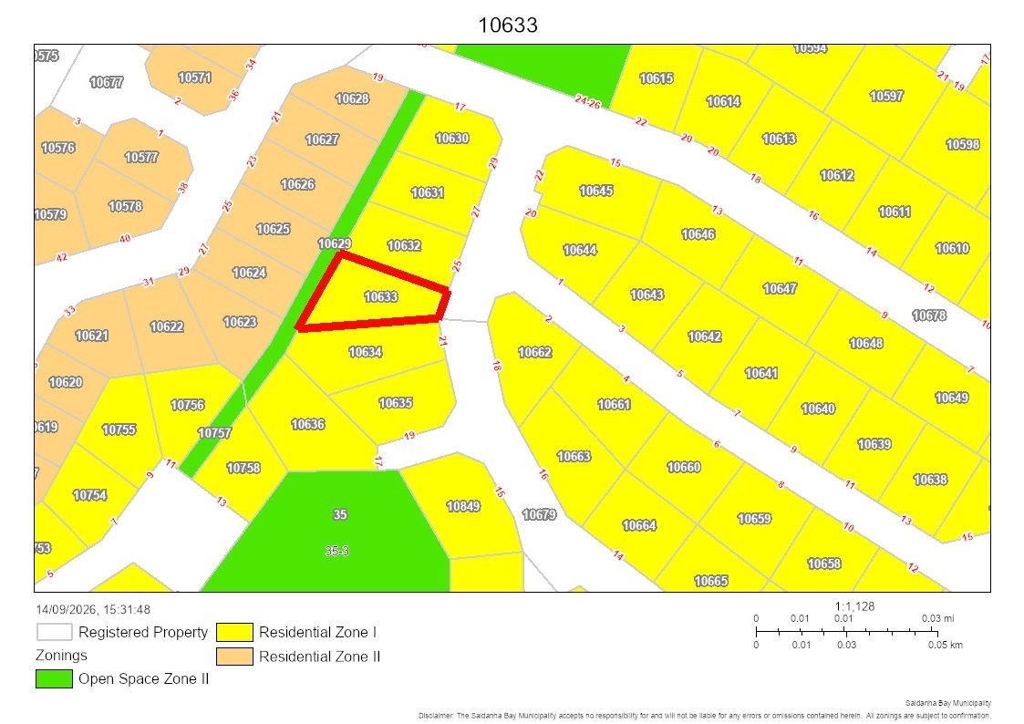 Vacant Land for sale in St Helena Views, St Helena Bay, 516 m²