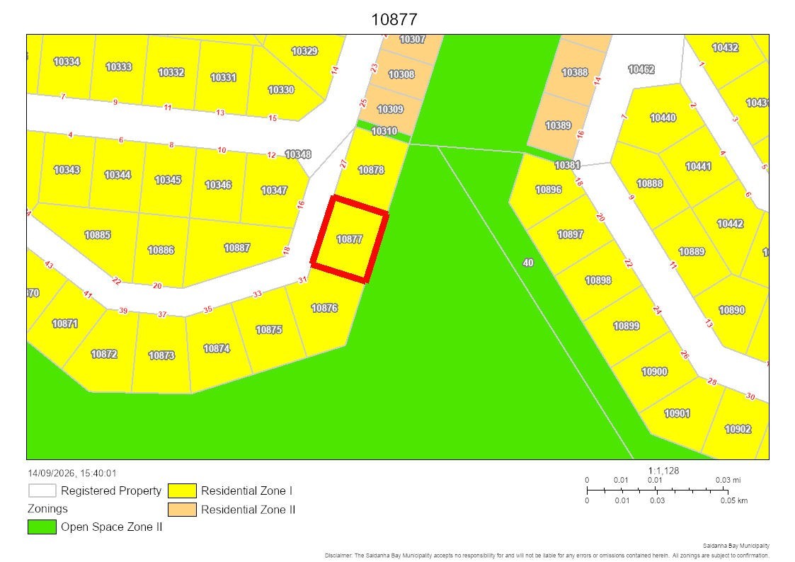 Vacant Land for sale in St Helena Views, St Helena Bay, 500 m²