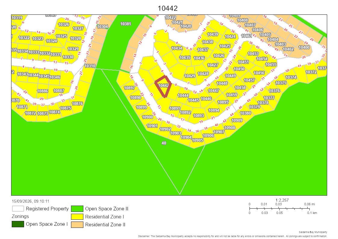 Vacant Land for sale in St Helena Views, St Helena Bay, 465 m²