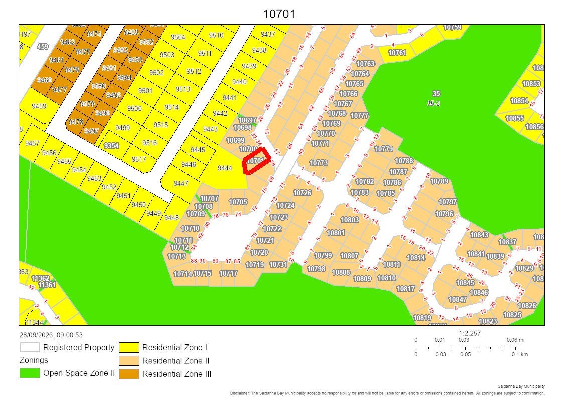 Vacant Land for sale in St Helena Views, St Helena Bay, 353 m²