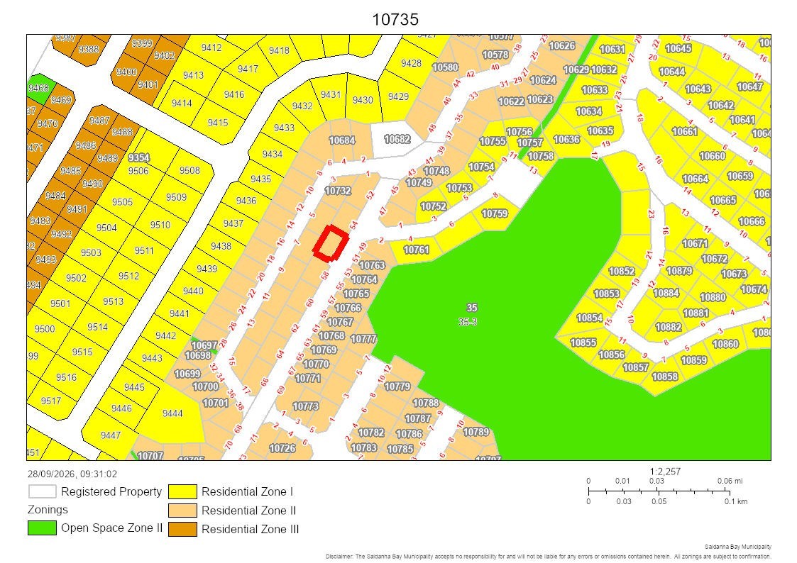 Vacant Land for sale in St Helena Views, St Helena Bay, 296 m²
