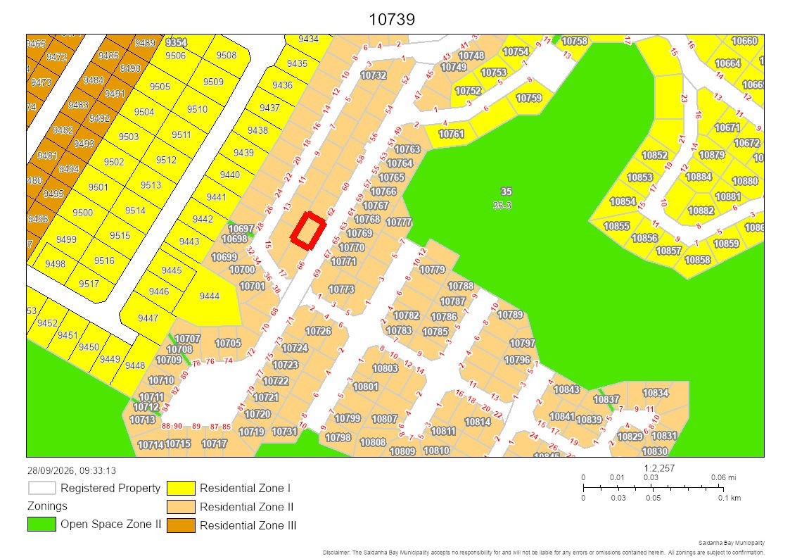 Vacant Land for sale in St Helena Views, St Helena Bay, 303 m²