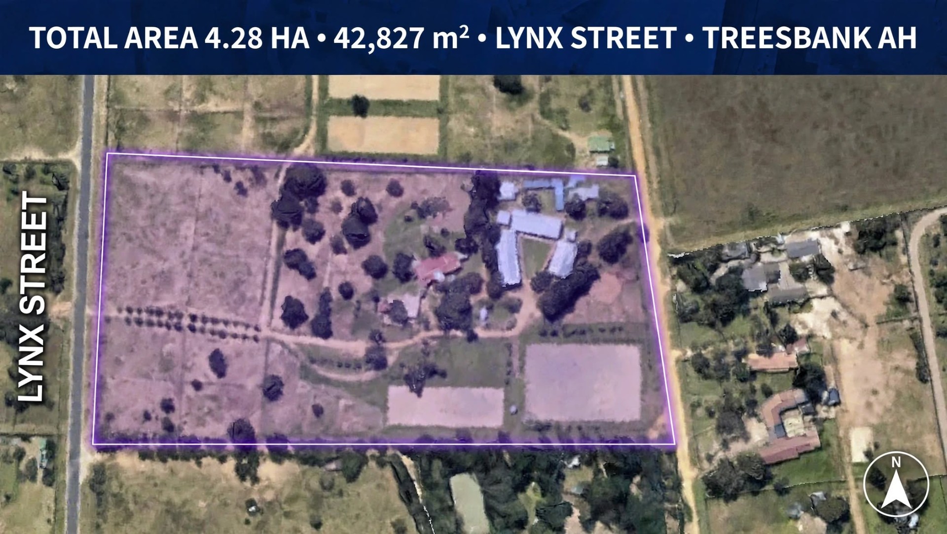 Small Holding for sale in Treesbank AH, Midrand, 42818 m²