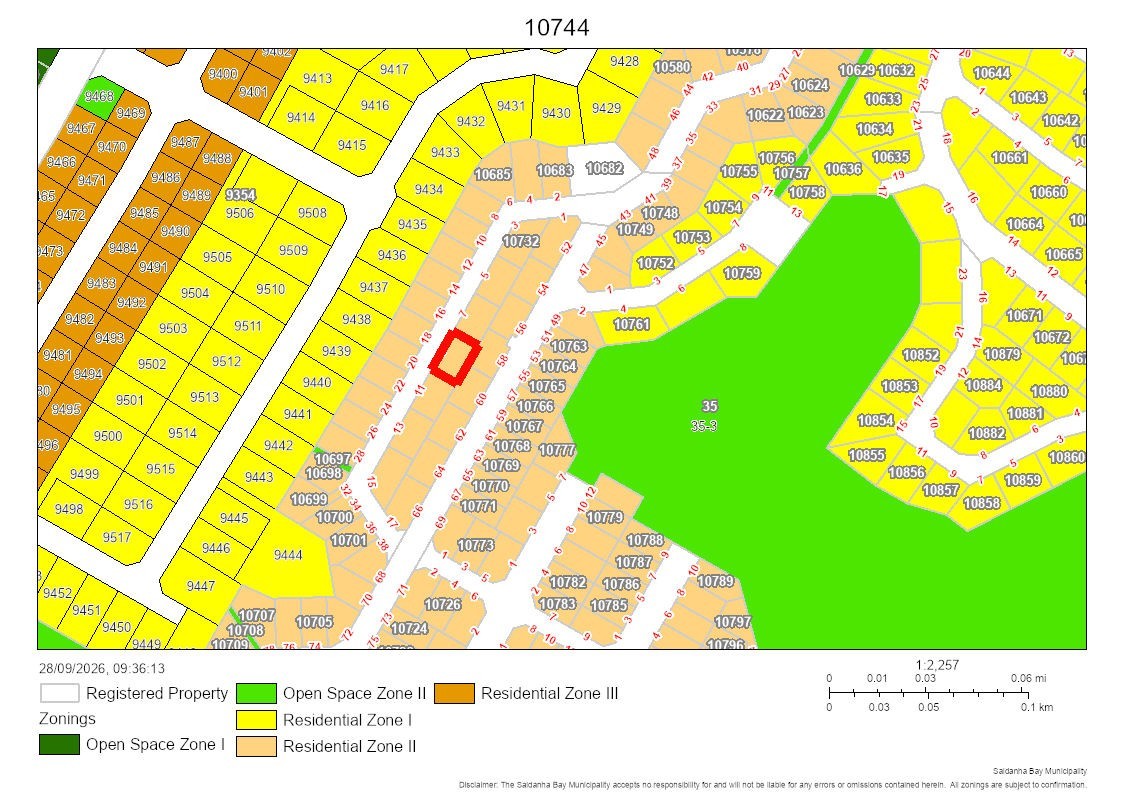 Vacant Land for sale in St Helena Views, St Helena Bay, 318 m²